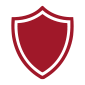 A simple red shield icon with a white outline, set against a light gray background, symbolizes security and trust—an ideal fit for any petroleum partner seeking strong visual identity.